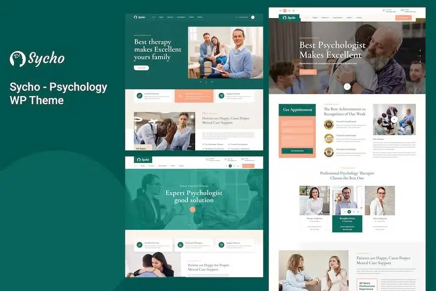 SYCHO – PSYCHOLOGY AND COUNSELING WORDPRESS THEME